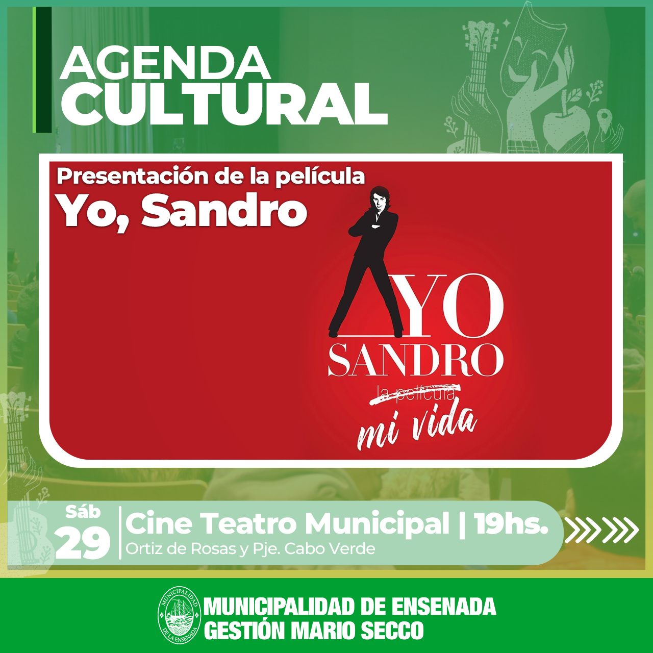 Agenda cultural municipalidad de ensenada